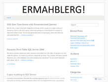 Tablet Screenshot of ermahblerg.com
